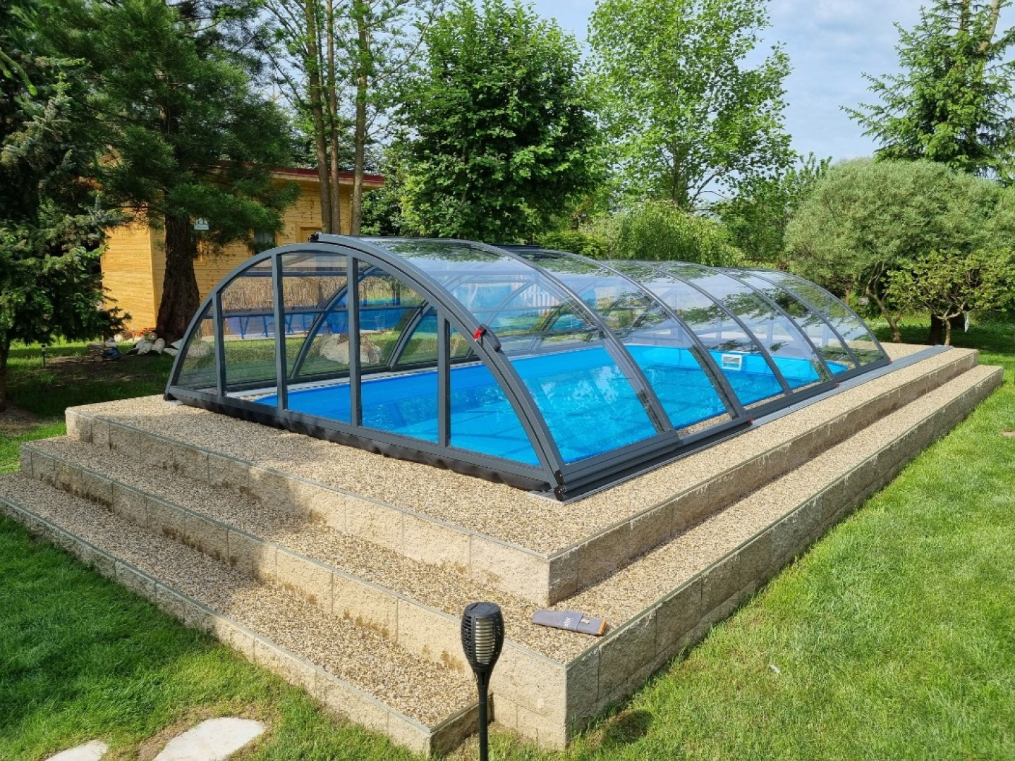 Abri de piscine KLASIK<