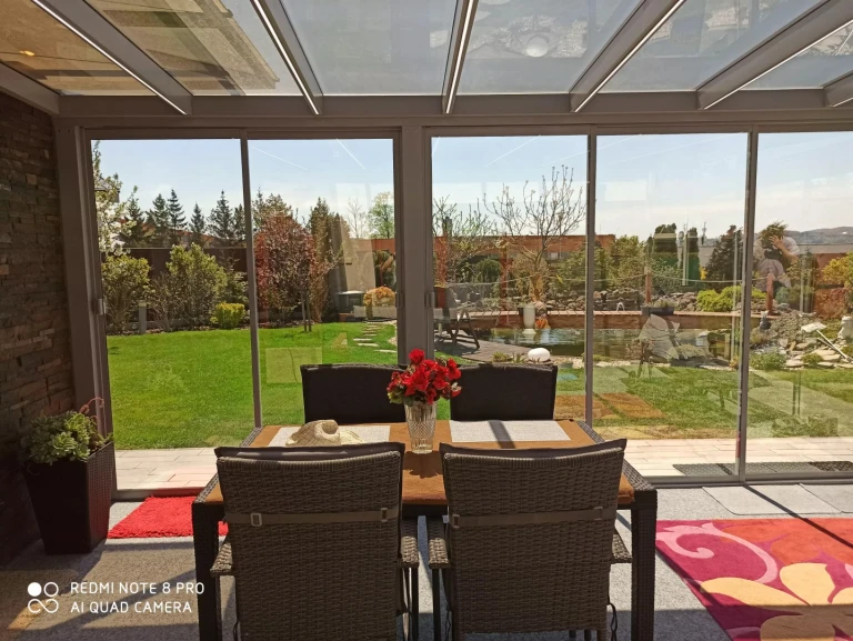 Pergola en aluminium ROBUST + vitrage STANDARD - Blansko